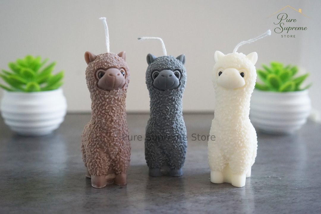 Dieren kaarsen | Bestel hier de meest bekende dieren kaarsen inclusief de trend; de alpaca!