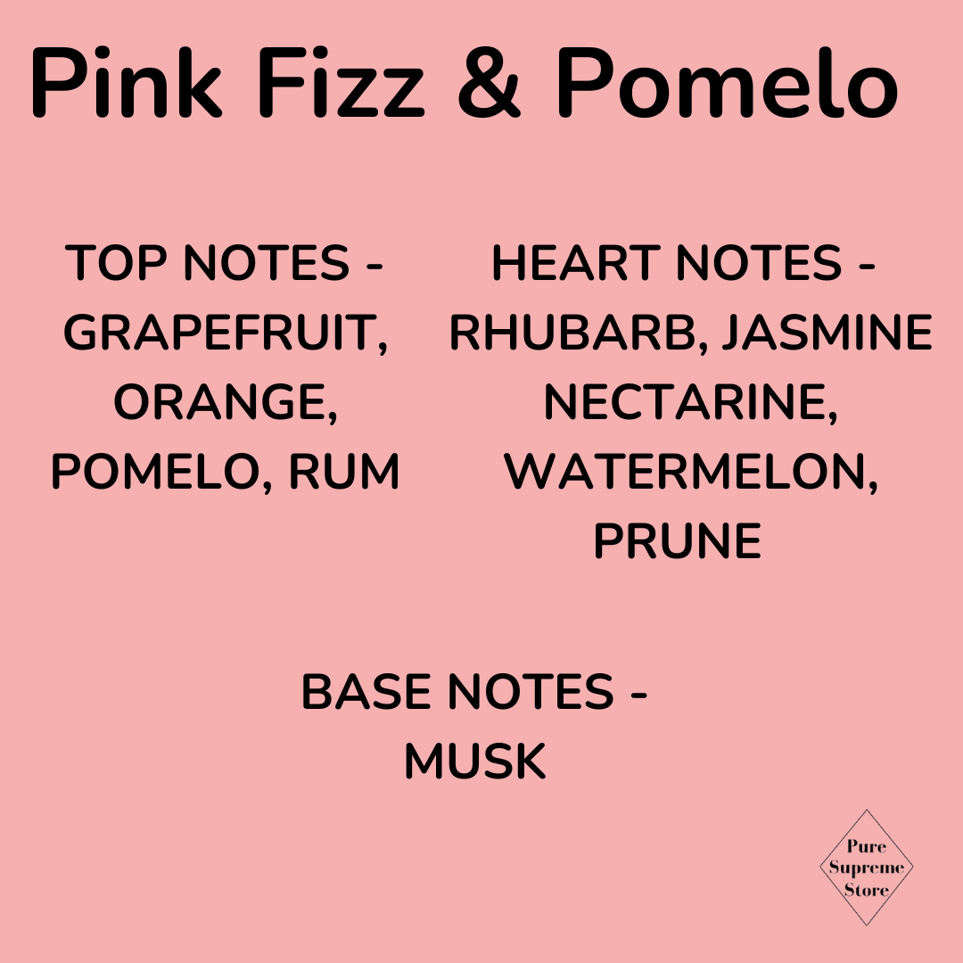 Wax melt - Pink Fizz & Pomelo | Handmade | 2 pieces