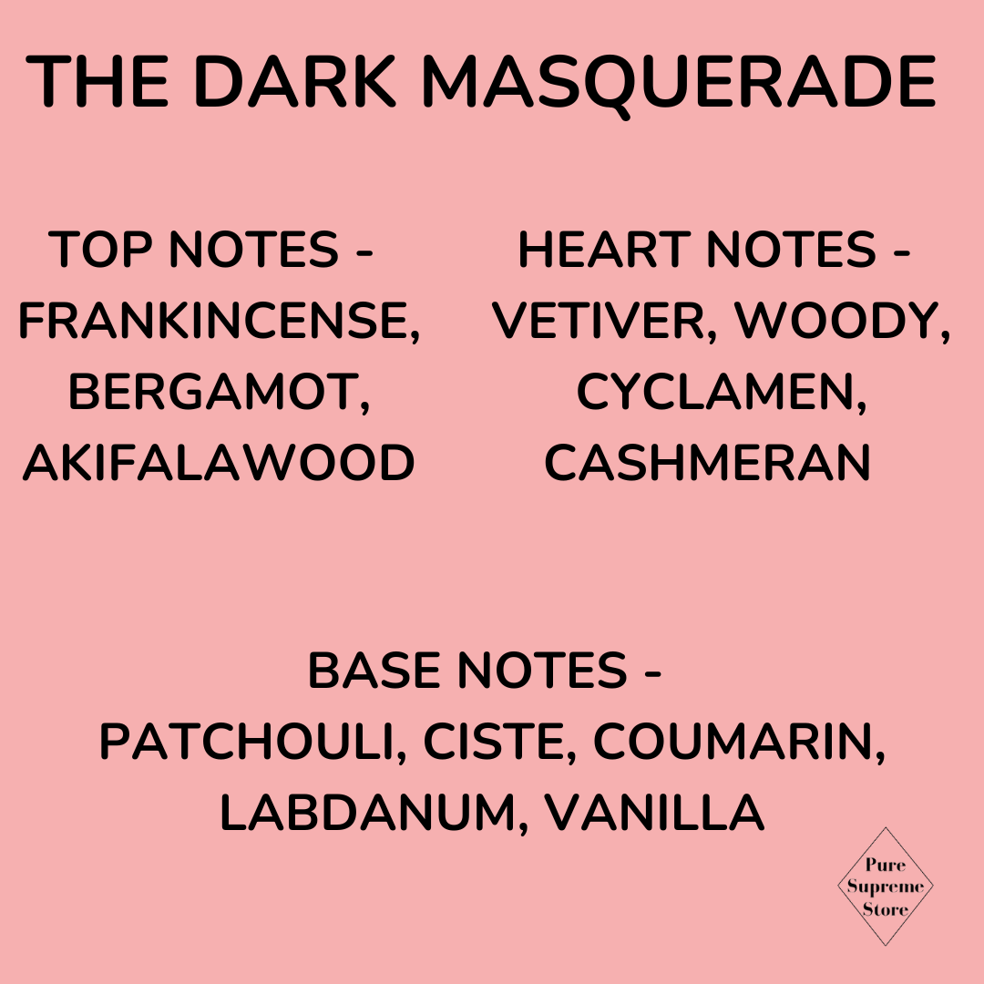 Wax melt - The Dark Masquerade | Handmade | 2 pieces